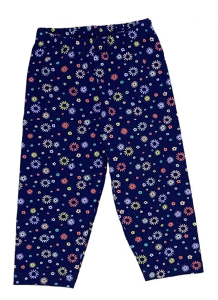 Капри 382/43 т.синие, цветочки