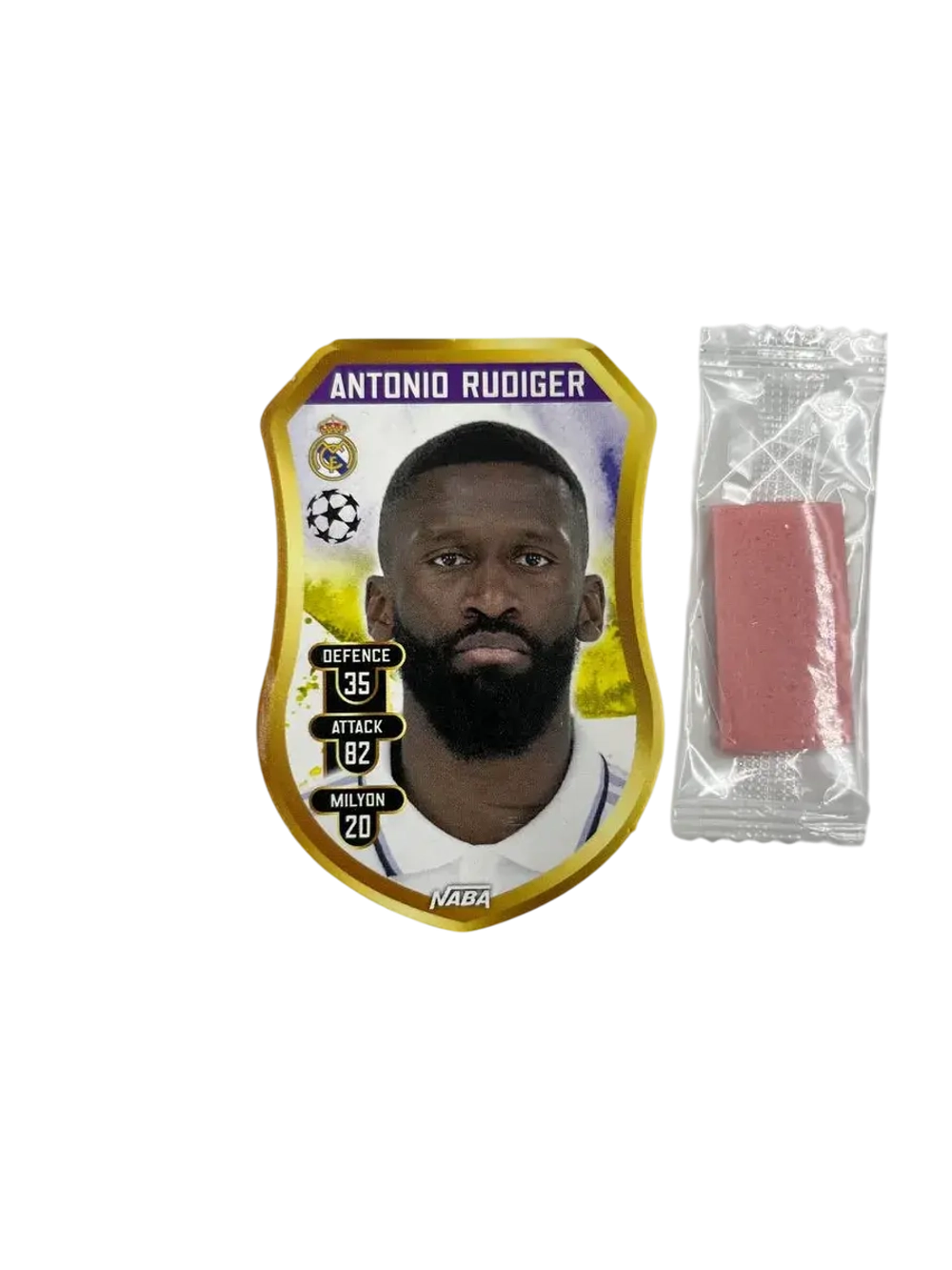 Жевательная резинка с футбольными вкладышами , 100шт