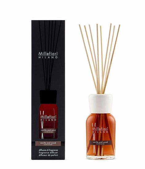 Диффузор ароматический Ваниль и дерево, Millefiori Milano