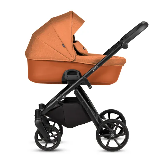 Коляска 3 в 1 Tutis Leo 3+ Orange