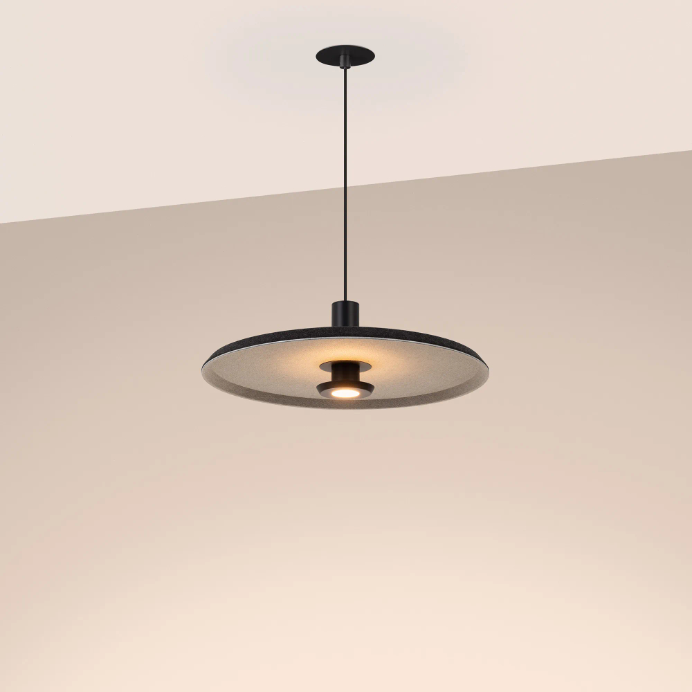 Светильник SP-KOTARO-R450-12W Warm2700 (BK-GR, 36 deg, 230V, TRIAC) (Arlight, IP20 Фетр, 3 года) 057225