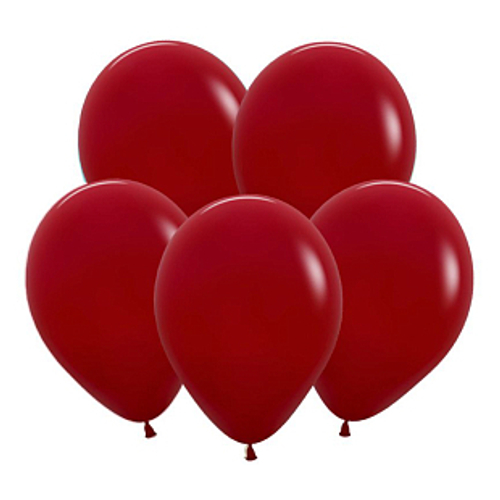 Шар 12" Императорский красный, Пастель / Imperial Red Sp