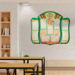 Комплект фигурных стендов Наши праздники и будни с карманами А4 1052