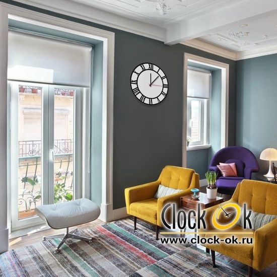 Настенные часы Скелетон 3D