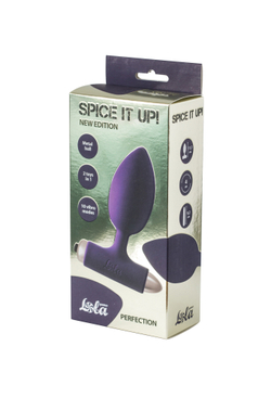 Lola games Spice it up New Edition Perfection - Анальная пробка с вибрацией