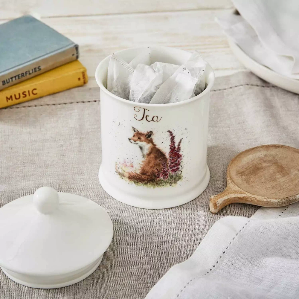 Royal Worcester - Чайница Wrendale Designs 14,5x10см / артикул   WNT3996-XW  / GTIN 749151624009