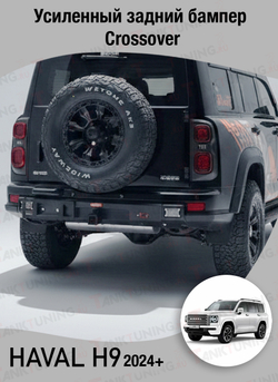 Haval H9 Калитка запасного колеса к бамперу Crossover