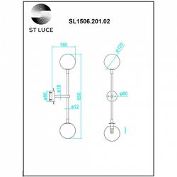 Бра ST-Luce Chieti SL1506.201.02