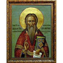 Аввакум протопоп. Икона на холсте.