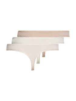Спортивные трусы Tommy Hilfiger Thong 3P - Beige