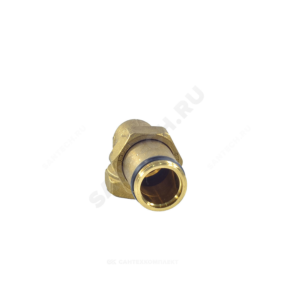 Соединитель латунь американка Ду 32 (1 1/4") угловой ВР/НР R19DL Giacomini R19DY016