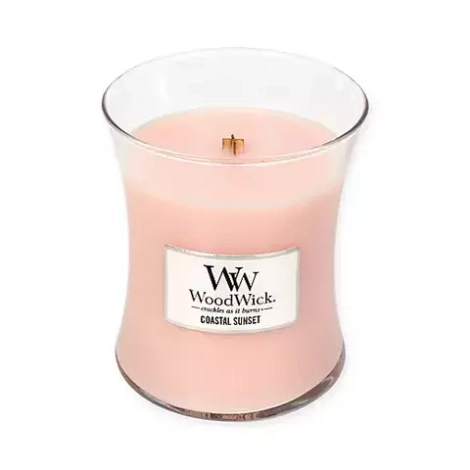 Свеча ароматическая WoodWick Coastal Sunset маленькая 85 г.