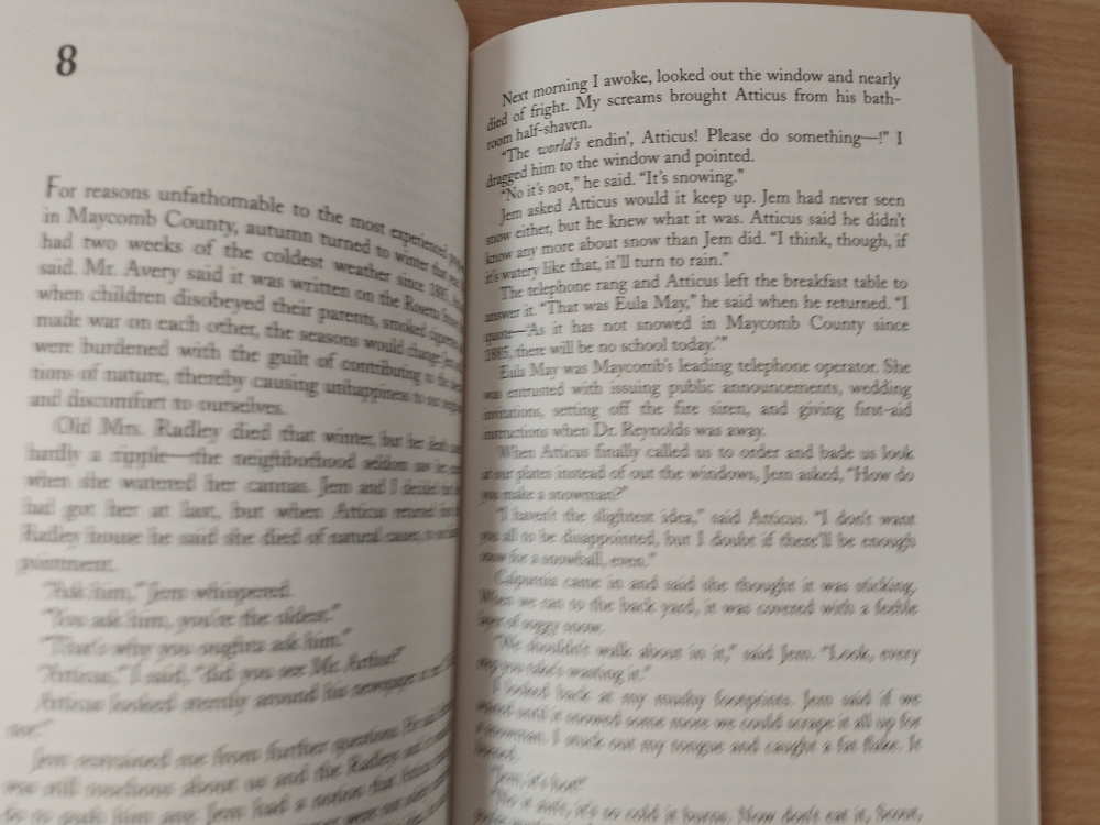 To Kill a Mockingbird