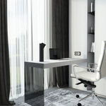 Накладка для двойной розетки Еthernet RJ-45 (дымчатый) W1291104