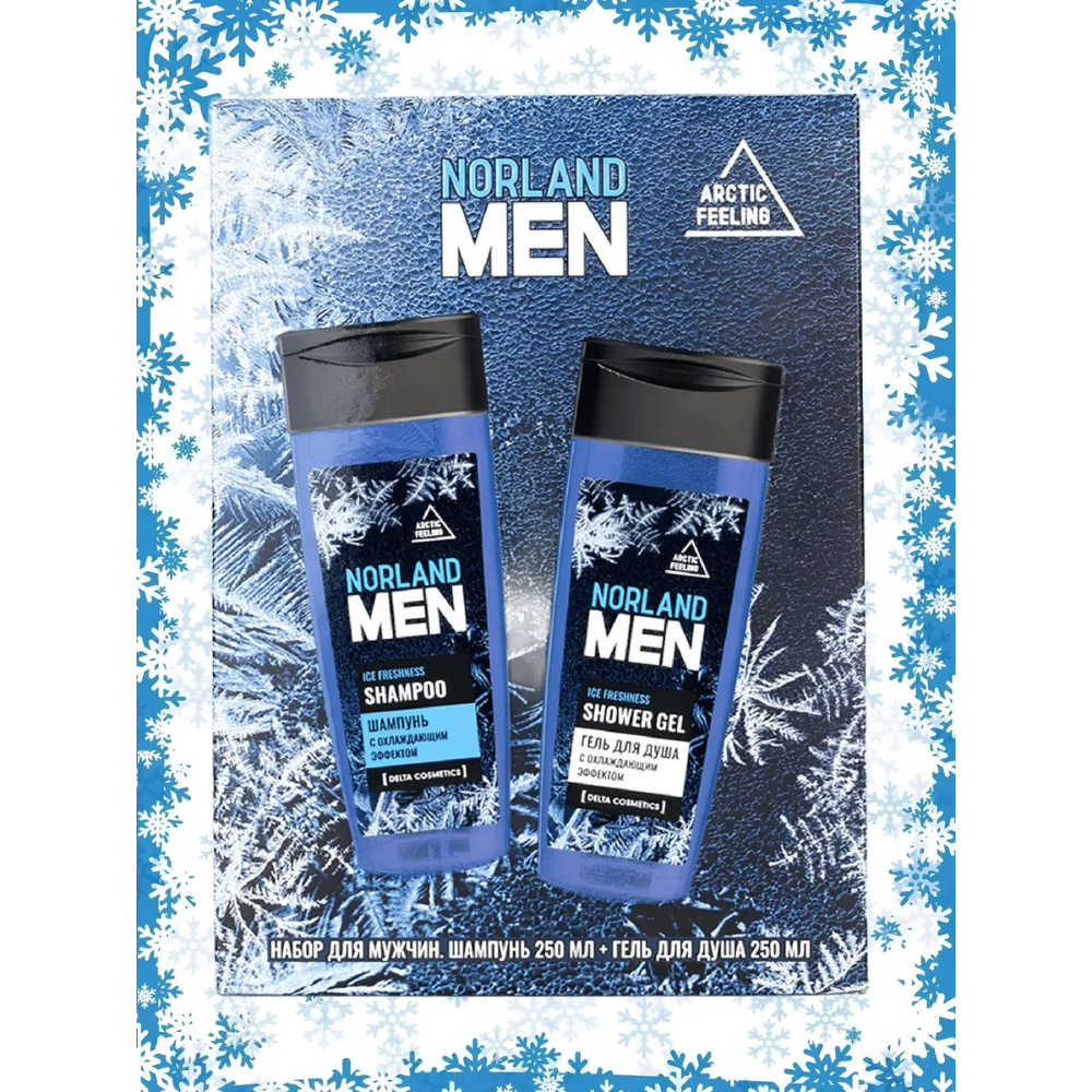 Косметический набор мужской Norland Men Ice Freshness