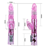 Вибратор-бабочка Throbbing Butterfly - 29,5 см.