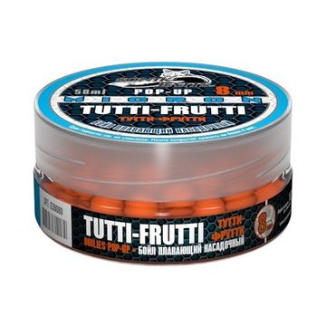 Бойлы насад. плав. Sonik Baits 8мм TUTTI FRUTTI MICRON Fluo Pop-ups 50мл
