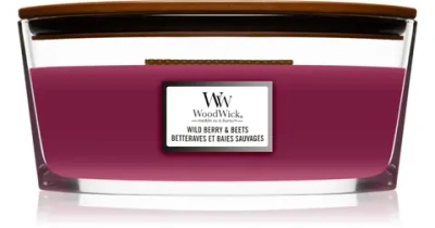 WOODWICK ELLIPSE WILD BERRY & BEETS CANDLE 453 GR