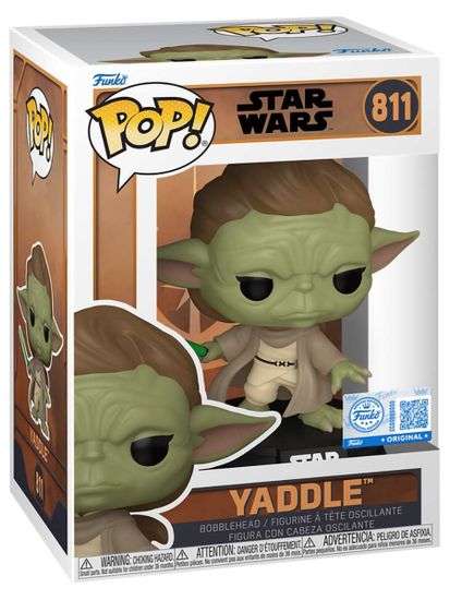 Фигурка Funko POP! Bobble Star Wars Tales of The Jedi Yaddle (Exc) (811) 88572