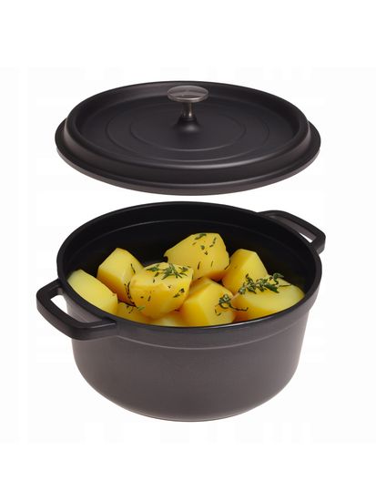 Кастрюля 4,5 л. Kamille KM 4452 серия FRANCE из литого алюминия с антипригарным покрытием