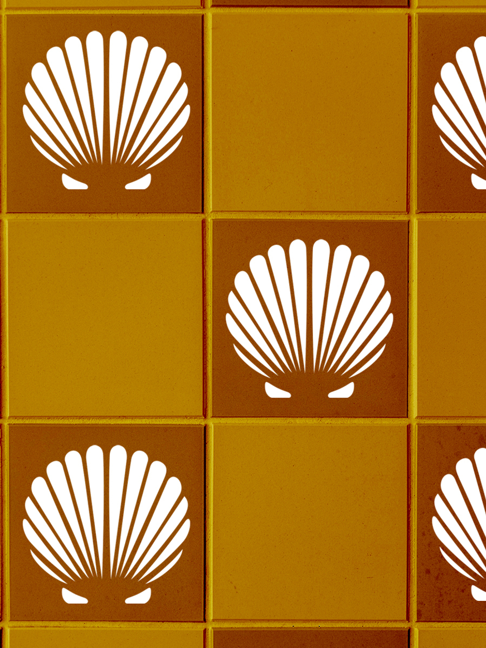 Трафарет для плитки из пластика многоразовый 013