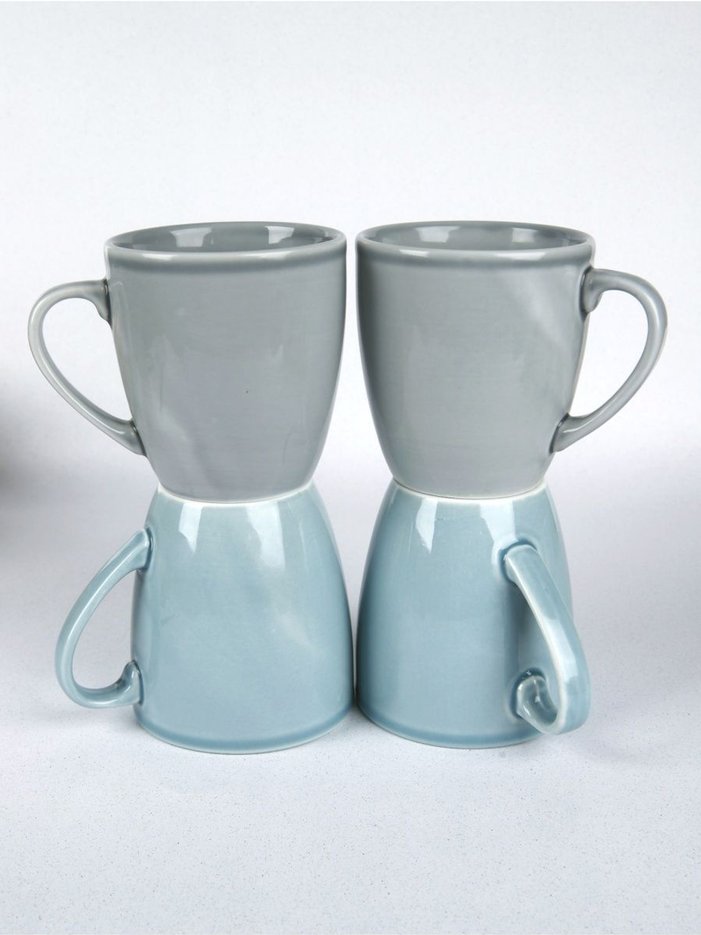 Кружки парные набор Башкирский фарфор, 270 мл, 2 шт, фарфор, цвет, для кофе и чая