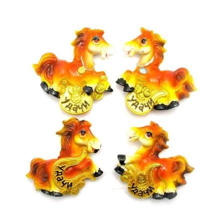 Магнитик с двумя лошадками