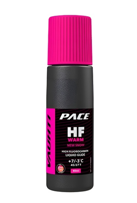 Жидкая мазь скольжения PACE HF Warm, (+7-3 C), 80 ml