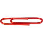 Скрепки канцелярские 28 мм Attache металлические с полимерным покрытием (100 штук в упаковке)