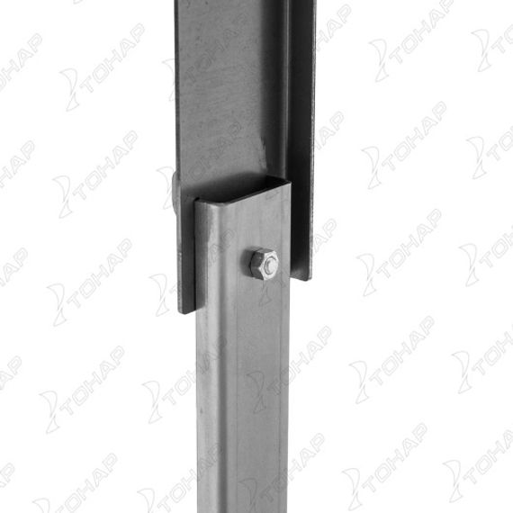 Мангал разборный Тонар со столиком и подставкой под казан (2мм, сумка)