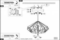 Подвесной светильник Eglo Carlton 49935