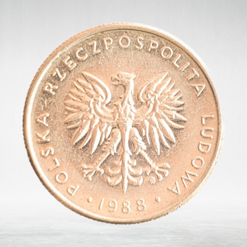 Poland, 10 Zlotys, 1988, VF