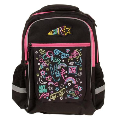 Рюкзак 1 отд. 31х42х15см, формоуст.спинка "Стрит арт" (Феникс+)