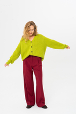 Брюки Office винный