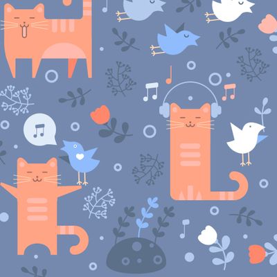 музыкальные коты