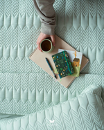 Комплект стеганного покрывала и 2 наволочек Kaj Coral Hermodr 130220283 Иран