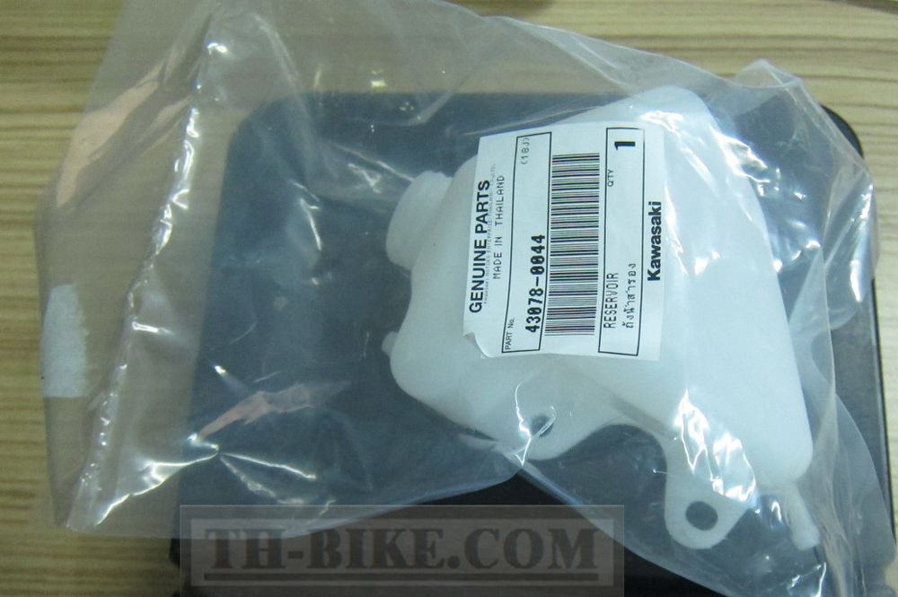 43078-0044. Reservoir, Reserve tank. Kawasaki KLX250 (DTK)