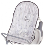 Стульчик для кормления Polini kids 252 Бегемотик, серый