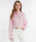 Льняная рубашка Sams\u00f8e Sams\u00f8e - пудро-розовый(F24100188)