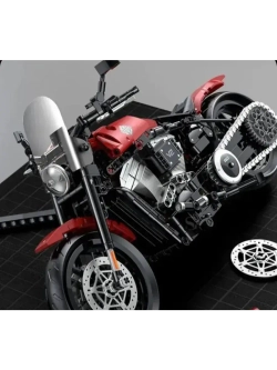 Конструктор Мотоцикл Harley Davidson 542 детали