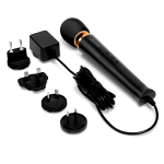 Черный проводной вибратор 25см Le Wand Petite Vibrating Massager LW-050-BLK