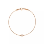 Браслет из розового золота с бриллиантом, 💎Tiffany. Yard, В наличии