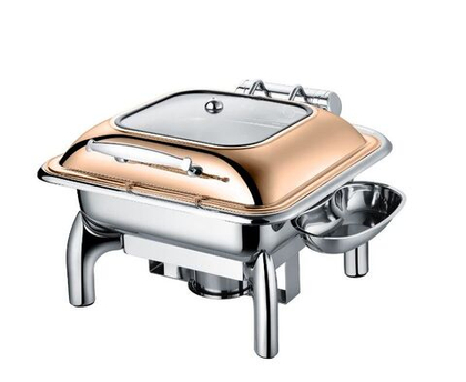 Чафиндиш Crazy Pan CP-CHD017RG розовое золото