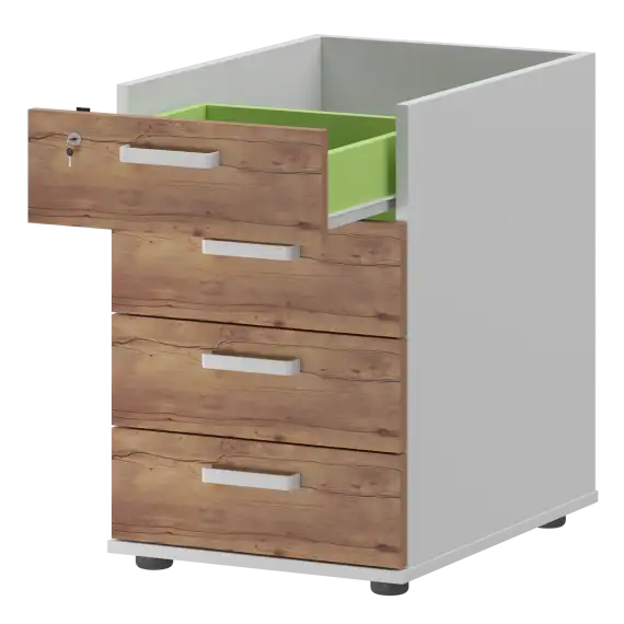 Корпус тумбы приставной СМТ-4П   434x600x725 Смарт