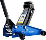 Домкрат подкатной ЗУБР Х80 "ПРОФЕССИОНАЛ" 3 т - 130/465 мм, "быстрый подъем" 43050-3 43050-3_z01