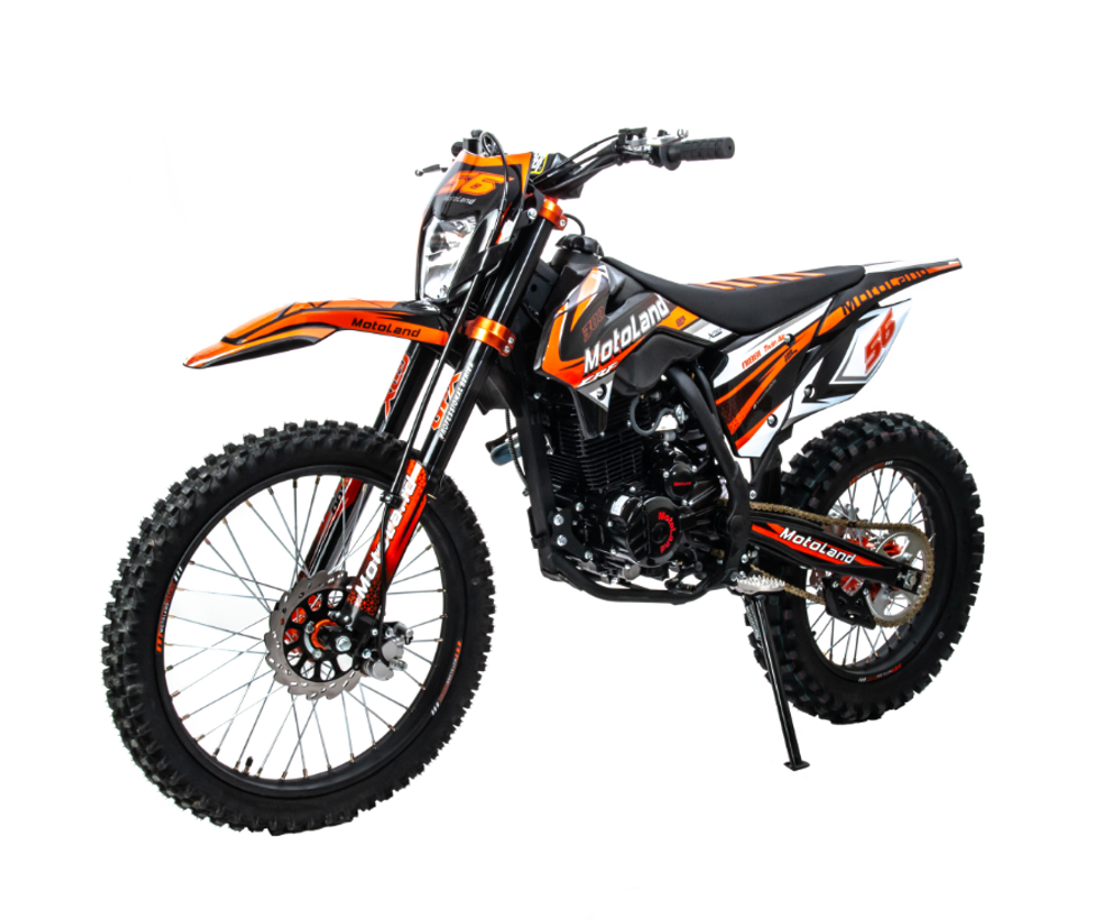 Мотоцикл Кросс Motoland CRF300 (175FMM) оранжевый