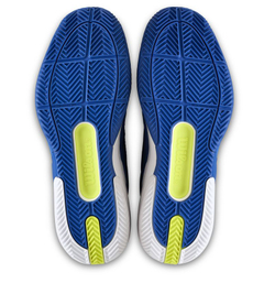 Мужские кроссовки теннисные Wilson Rush Pro 5 Clay - deja vu blue/white/black