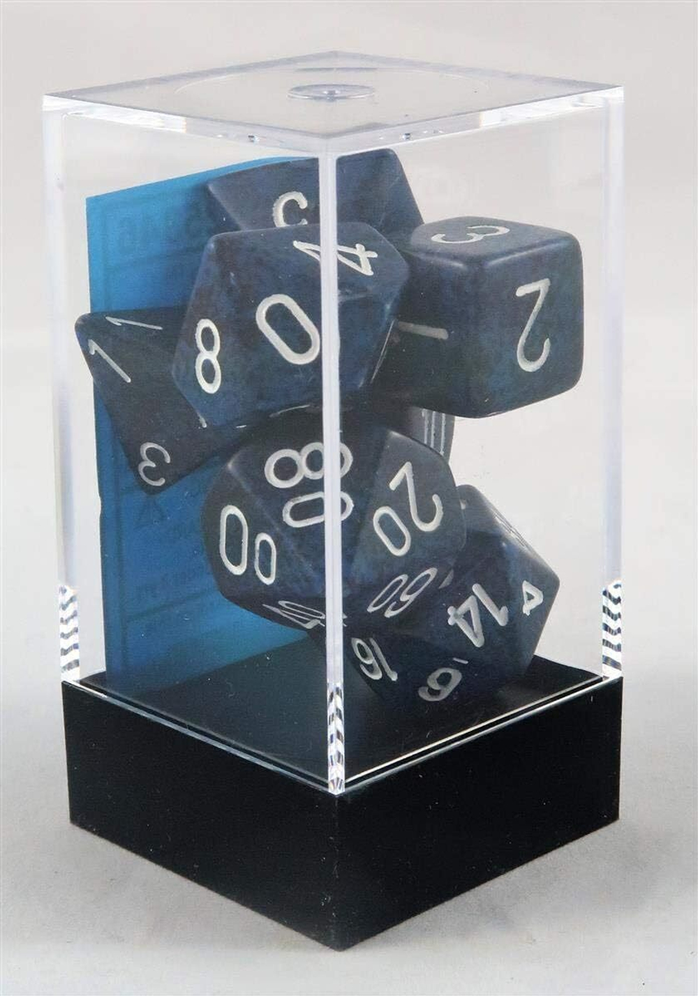 Chessex 7-dice set Stealth