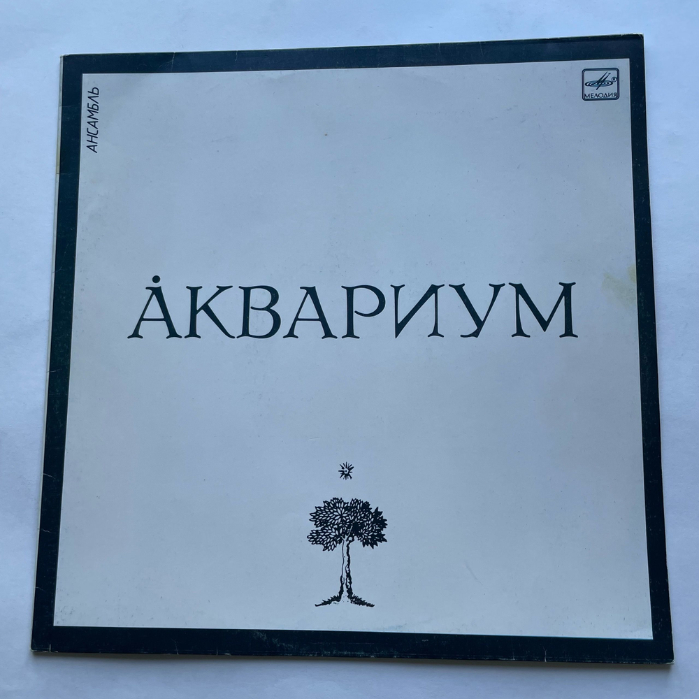 Винтажная виниловая пластинка LP квариум Сны О Чем То Большем (СССР 1987)