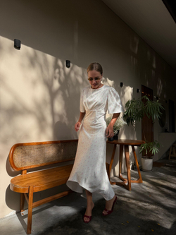 Платье Симона молочный